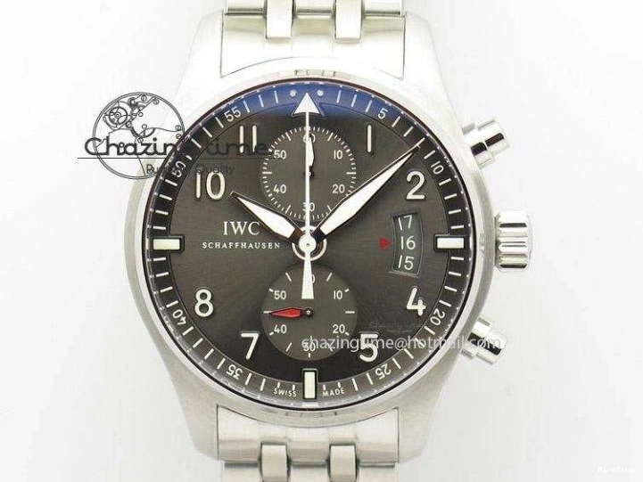 MIROTIME 0217 EasyMatch Aquatimer Automatic IW329004 V6F 1:1 Best Edition Blue Dial On SS Bracelet MIYOTA 7224